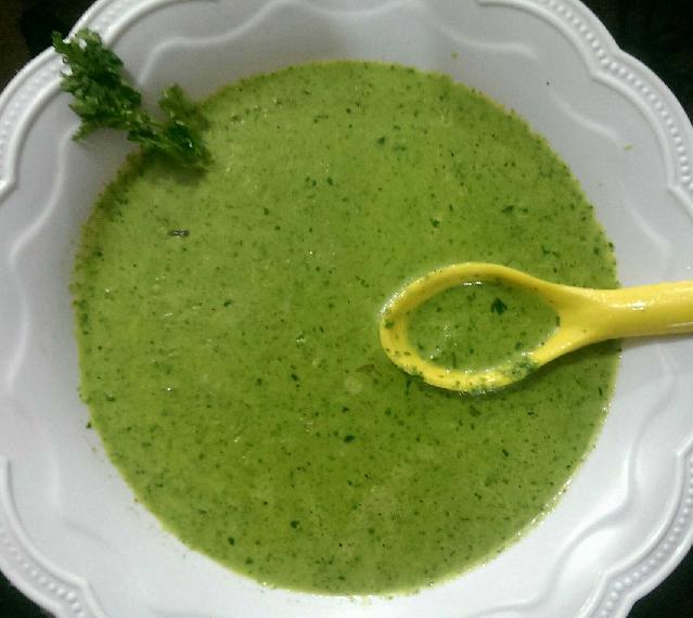 Spinach soup